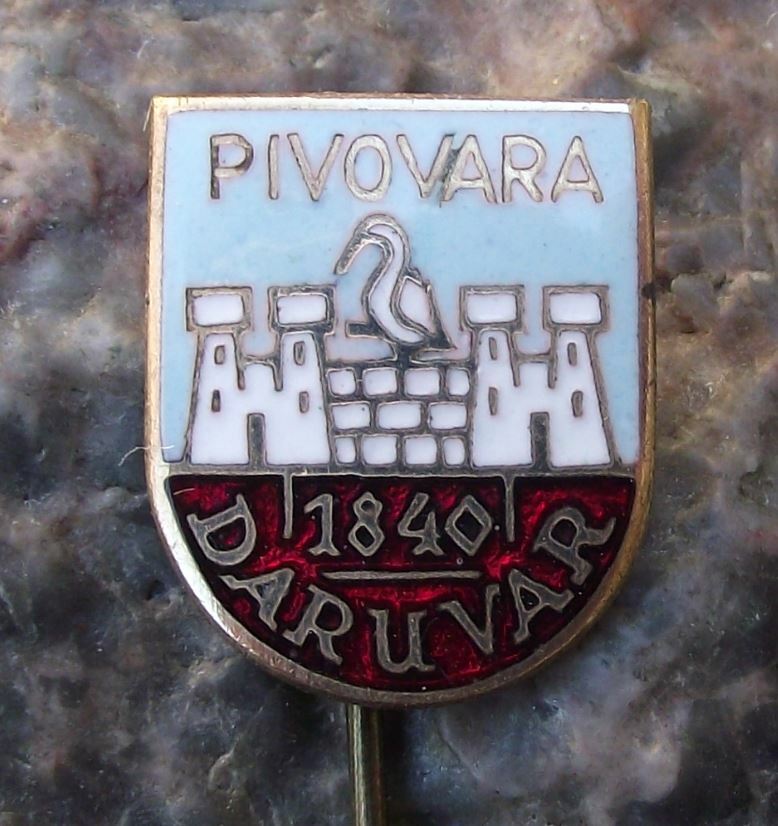 Antique Pivovara Pivovar Daruvar 1840 Croatia Pivo Lager Beer Pin Badge - Badgecrazy