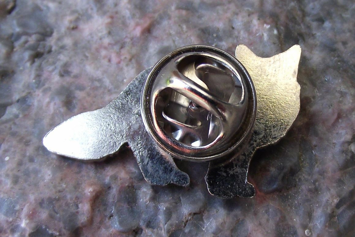 European Red Fox Vulpes Canine North American Woodland Animal Brooch Pin Badge - Badgecrazy