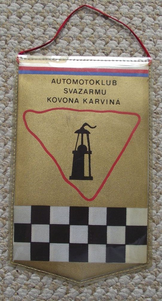 1974 Karvina 8th VIII International Motorbike Road Race for Golden Lantern Flag - Badgecrazy