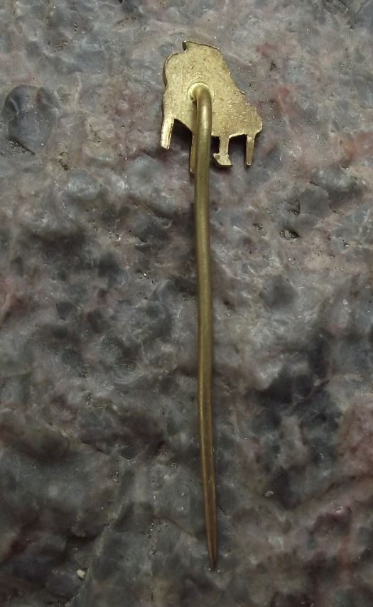 Beautiful Vintage Golden Baby Grand Piano Shaped Motif Tie Pin Badge Brooch - Badgecrazy