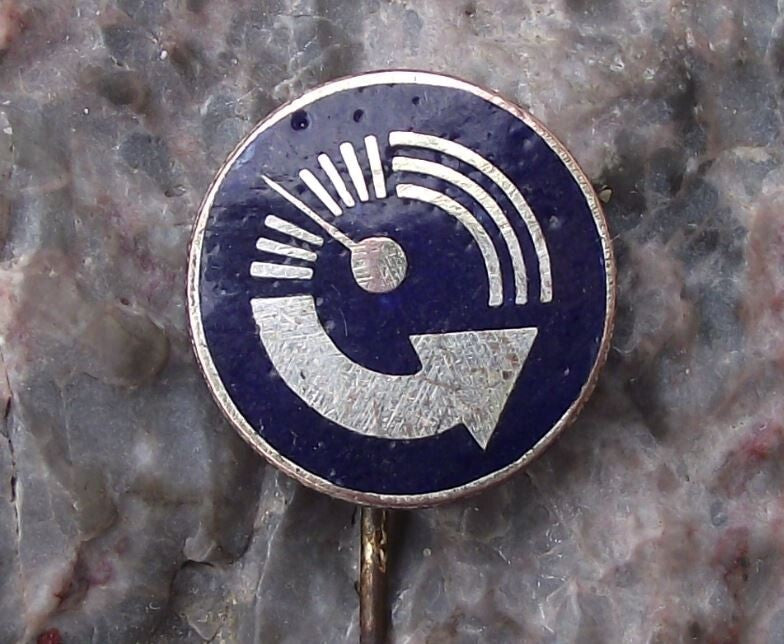Vintage VEB Steremat East German Radios and Generators Germany DDR GDR Pin Badge - Badgecrazy