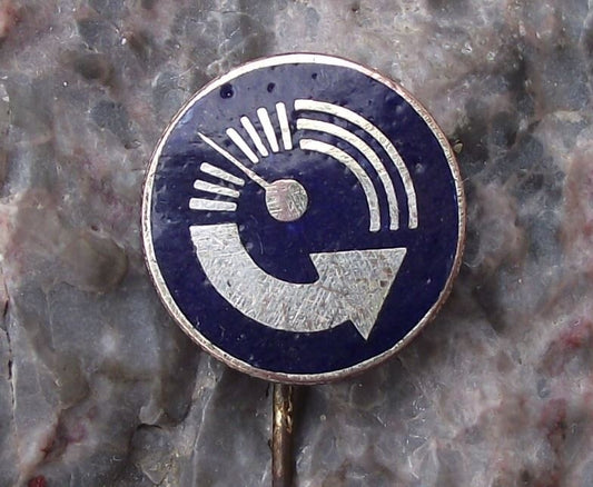 Vintage VEB Steremat East German Radios and Generators Germany DDR GDR Pin Badge - Badgecrazy