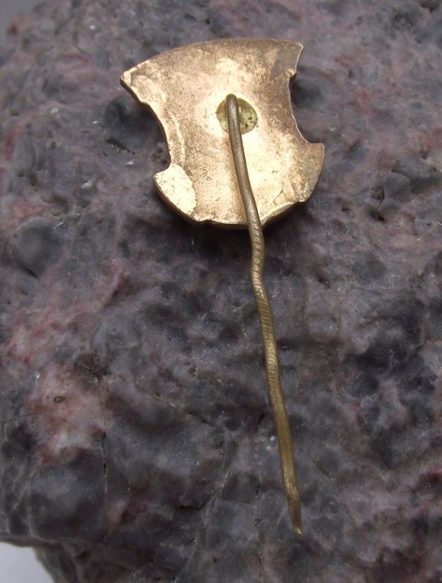 SZ Jaromerice State Czech Castle Palace Coat of Arms Heraldic Crest Pin Badge - Badgecrazy