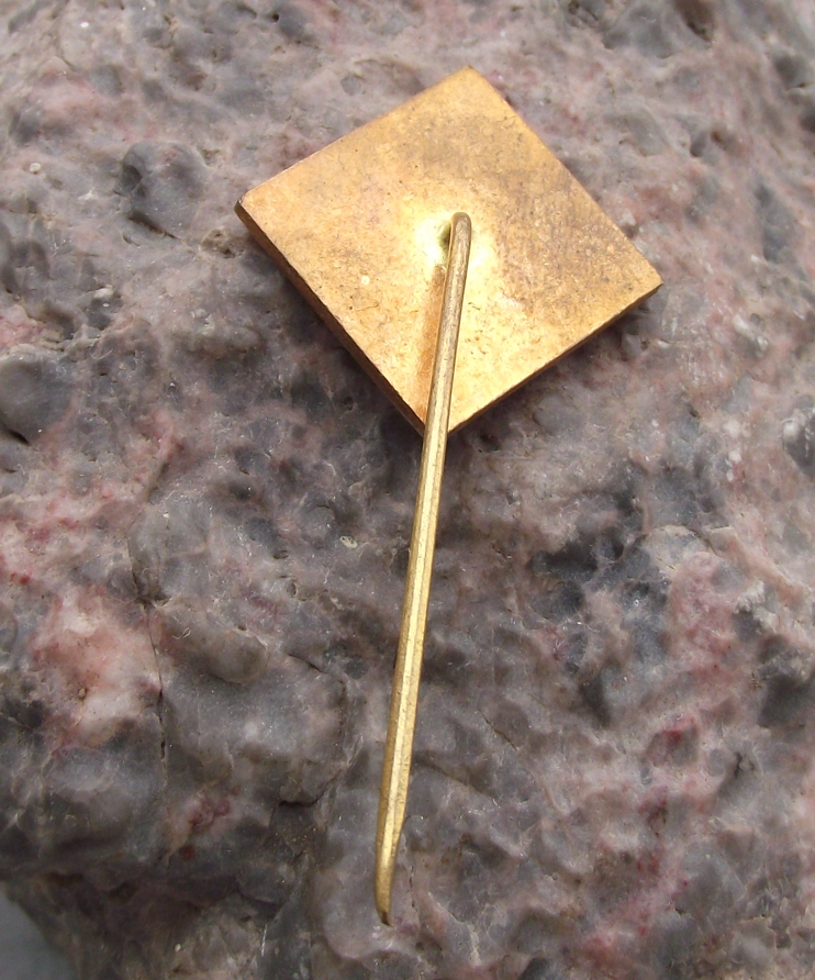 Vintage Radio Usti CSSR Czech State Broadcasting Transmitter Tower Pin Badge - Badgecrazy