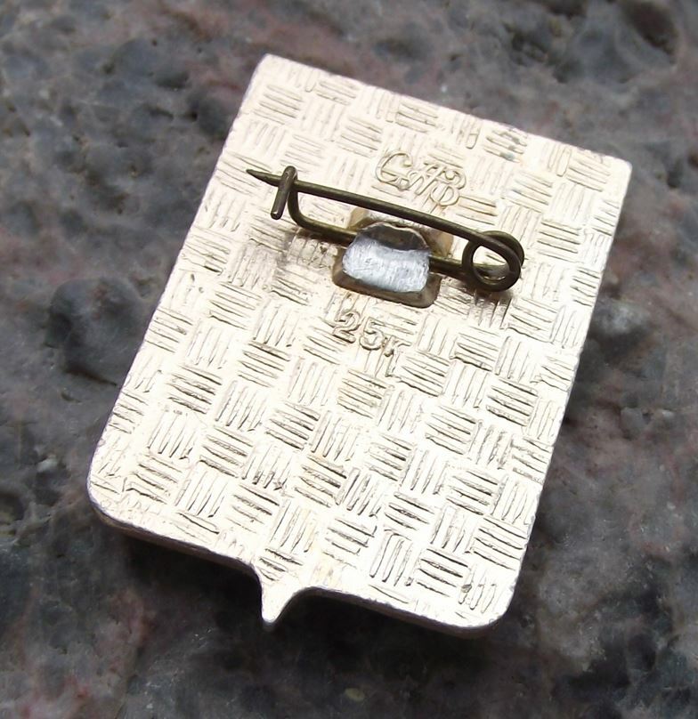 Vintage Smolensk Soviet Union Coat of Arms Heraldic City Crest Tourist Pin Badge - Badgecrazy