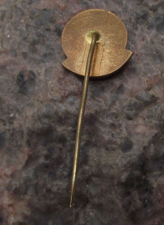 1965 Zatec 700th Anniversary Building the City Czech Citizen Award Pin Badge - Badgecrazy