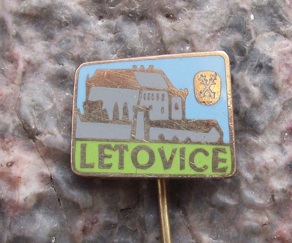 Vintage Letovice Lettowitz Blansko Monastery Tourist Souvenier Pin Badge - Badgecrazy