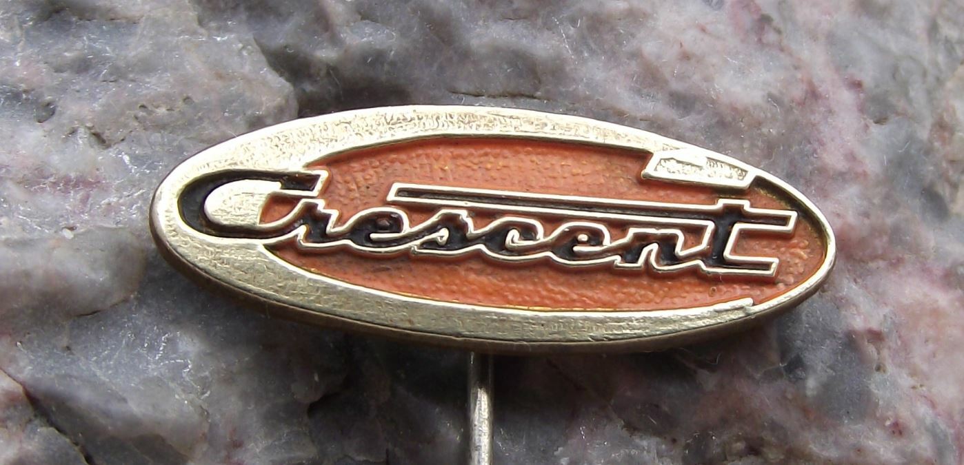 Vintage Crescent Swedish Bicycle Motorbike Works Sweden Cycle Bike Pin Badge - Badgecrazy