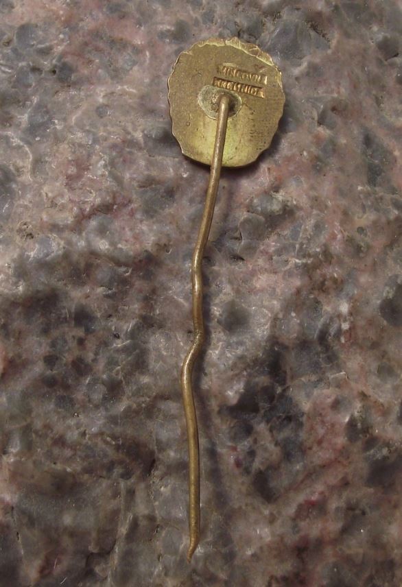 Vintage Svazarm Czechoslovakia Cold War Army Military Reserve Star Pin Badge - Badgecrazy