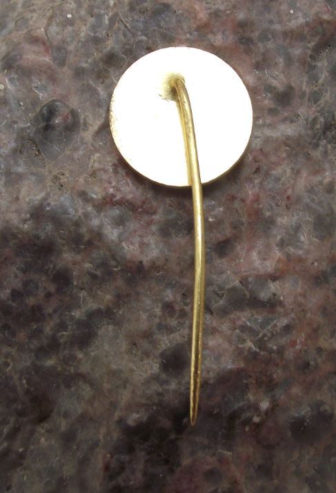 Antique FLT Industrial Ball Bearing Company of Poland Engineering Firm Pin Badge - Badgecrazy