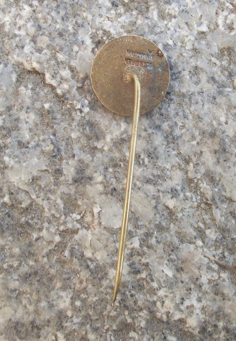 Antique Czechoslovakia Safe Driver Award Jezdim bez Nehody Road Sign Pin Badge - Badgecrazy