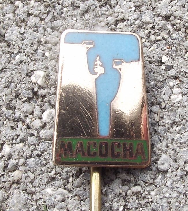 Macocha Gorge Abyss Sink hole Moravian Karst Cave System Caving Pin Badge - Badgecrazy