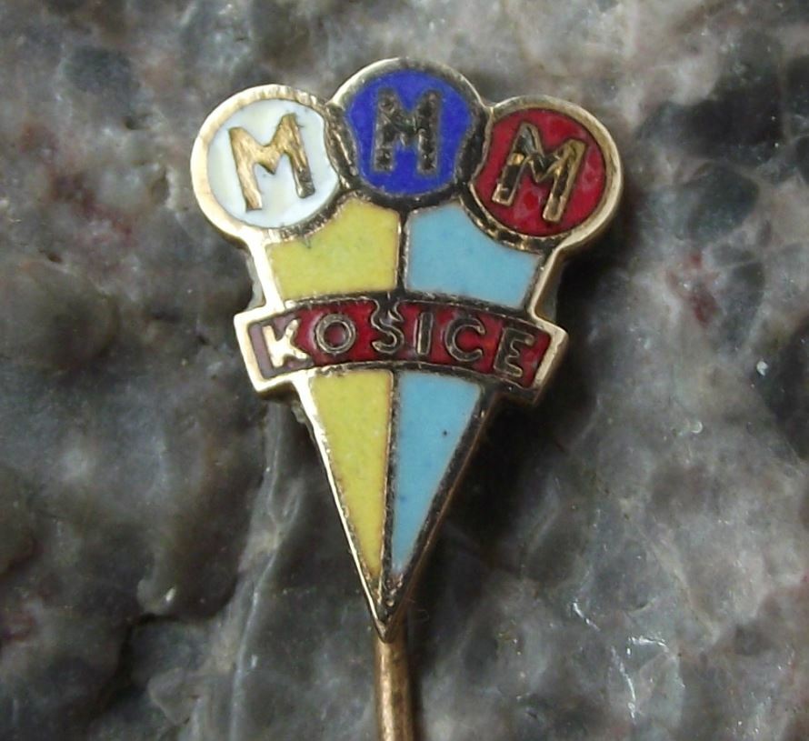 Vintage Slovakia International Marathon Race MMM Kosice Running Runner Pin Badge - Badgecrazy