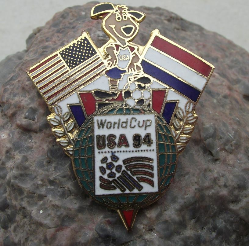 1994 Fifa World Cup USA 94 United States Soccer Football Holland Tie Pin Badge - Badgecrazy