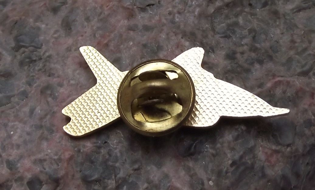 Sepecat Jaguar Anglo French Attack Jet Trainer Aircraft Supersonic Pin Badge - Badgecrazy