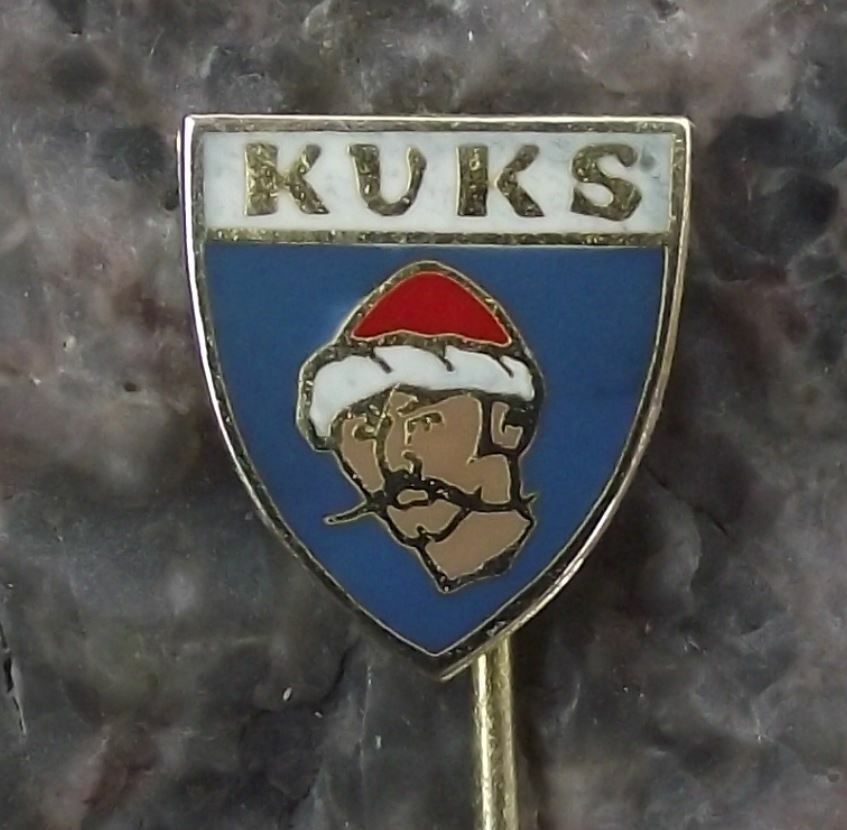 Vintage Kuks Kukus Spa Complex Northern Czechoslovakia Souvenier Pin Badge - Badgecrazy