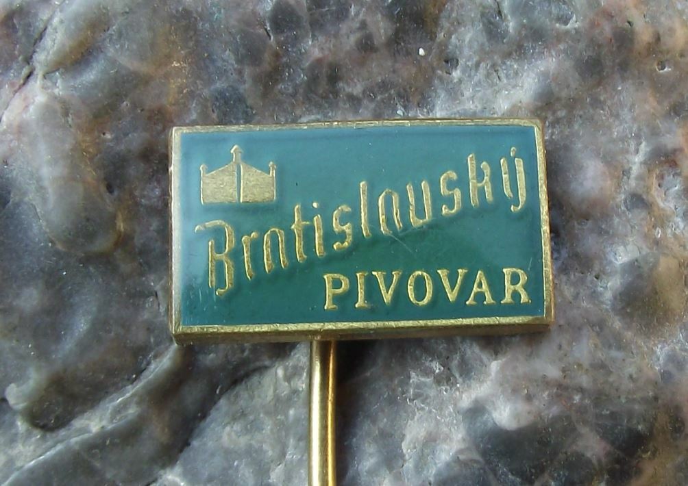 Antique Bratislava Czechoslovakia Brewery Beer Lager Castle Logo Pin Badge - Badgecrazy