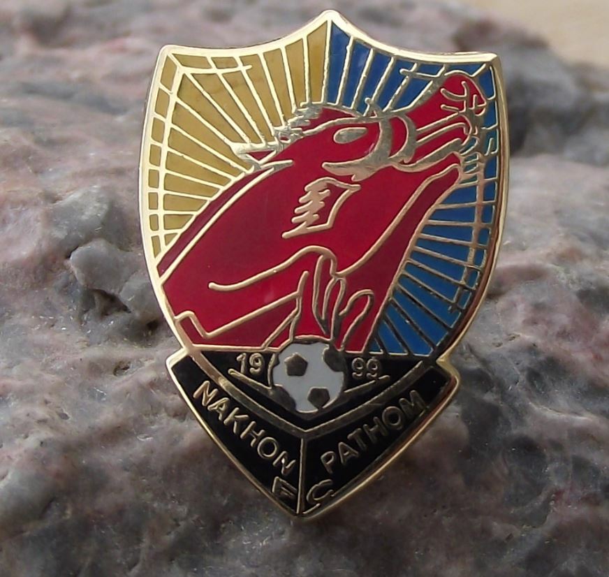 Rare Nakhon Pathom United Football Club Thai Thailand Soccer Tie Pin Badge - Badgecrazy