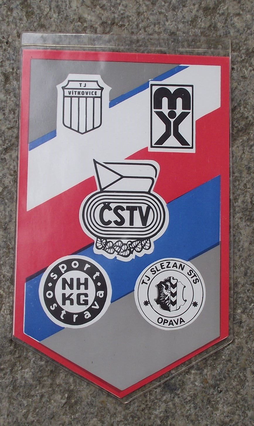1988 Czech Himalaya Expedition Kali Gandaki Nepal Mountain River Pennant Flag - Badgecrazy