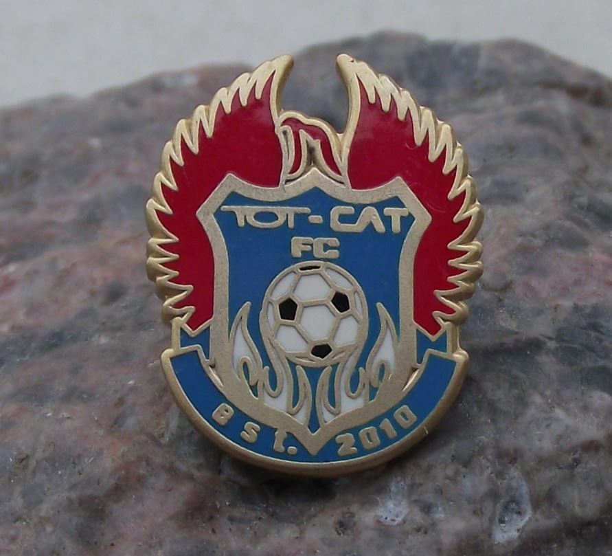 Rare TOT CAT SC 2010 FC Football Club Thailand Thai Soccer Tie Pin Badge - Badgecrazy