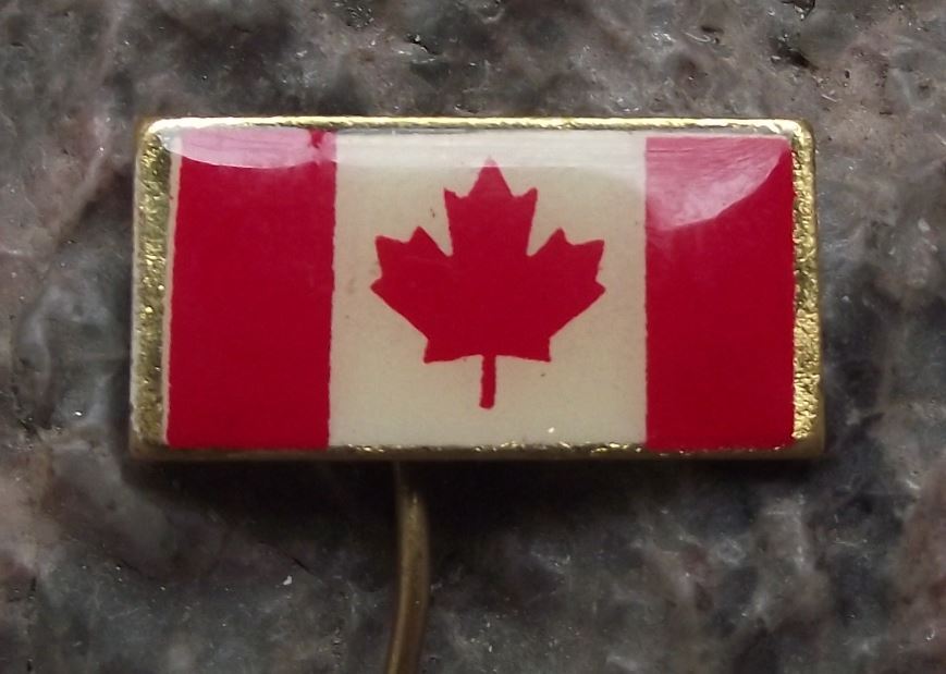 Dominion of Canada Maple Leaf National Canadian Flag Official Pin Badge - Badgecrazy