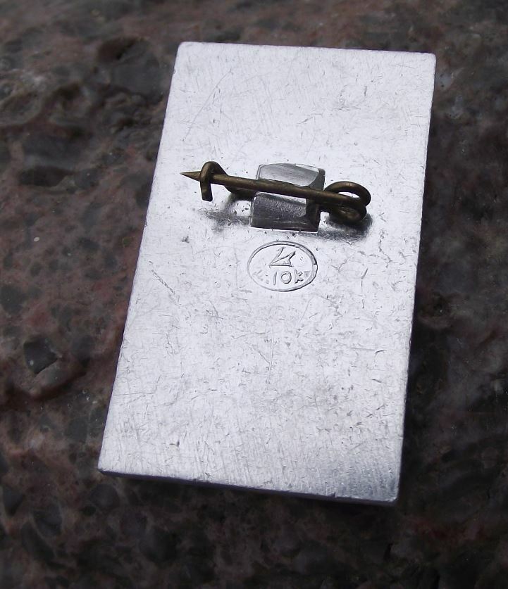 Antique Iron Felix Dzerzhinsky Polish Bolshevik Revolutionary Soviet Pin Badge - Badgecrazy