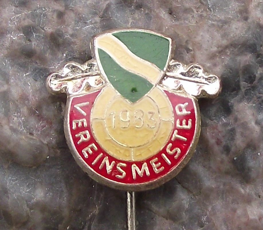1983 Rheinland Shooting German Defence Association Club Champion Pin Badge - Badgecrazy