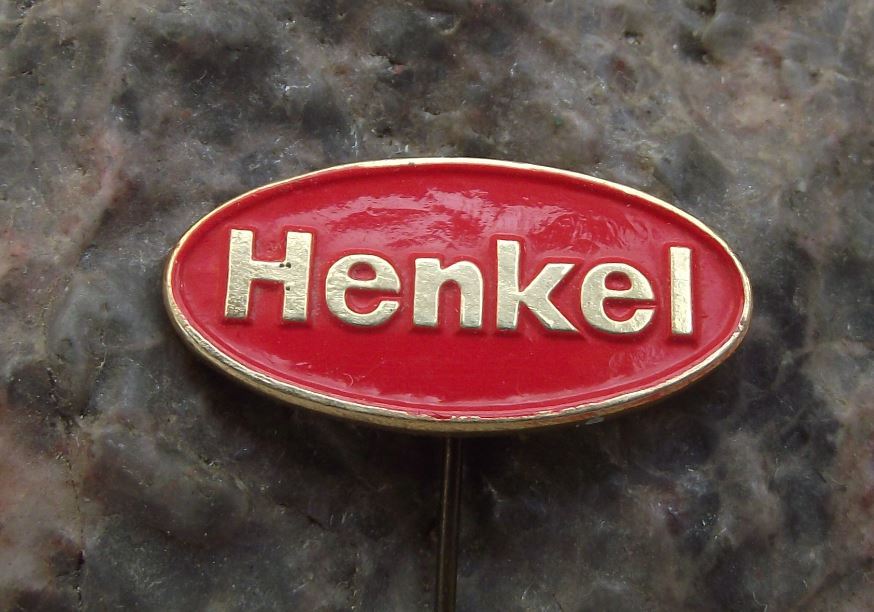 Antique Henkel AG Chemicals Firm German Consumer Goods Company Pin Badge - Badgecrazy