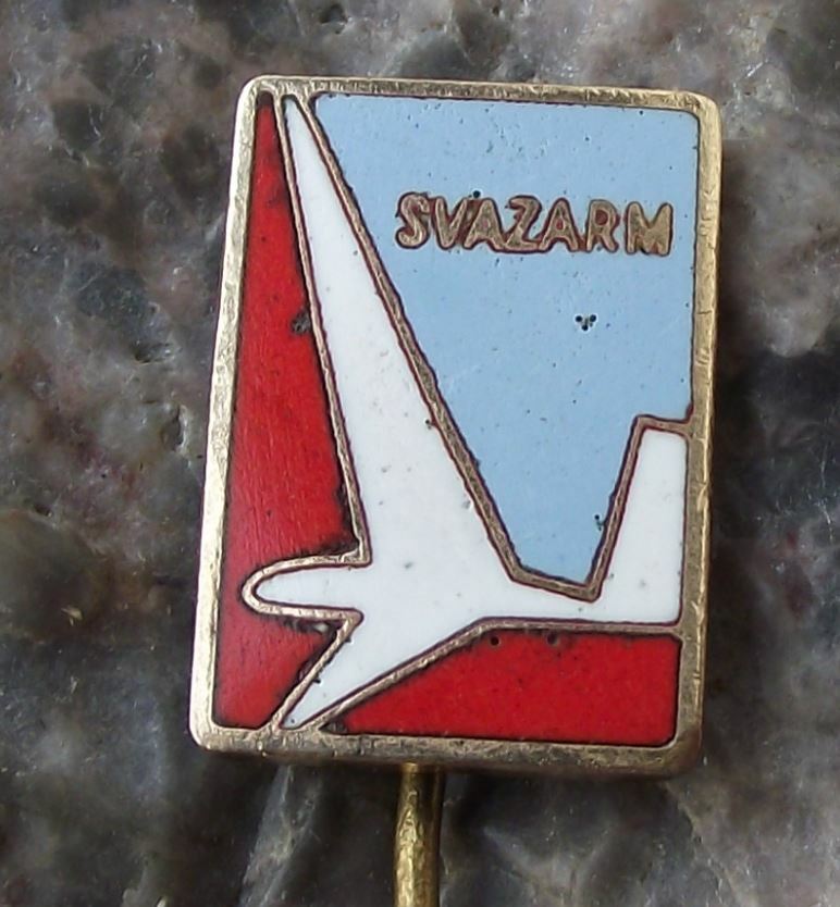 Svazarm Glider Gliding Club Youth Army Cadets Air Corps Aircraft Pin Badge - Badgecrazy