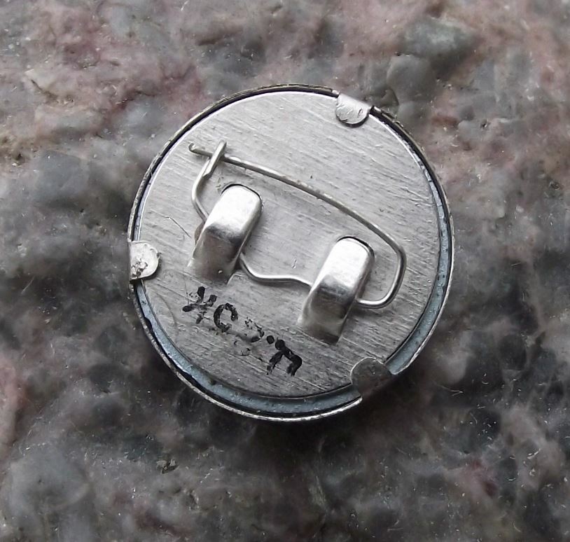 Antique Lenin Soviet Union Russian Premier Leader Communist Silver Pin Badge - Badgecrazy
