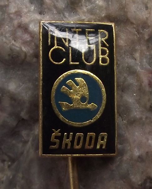 Inter Club Skoda Autos Classic International Czech Motor Car Klub Pin Badge - Badgecrazy