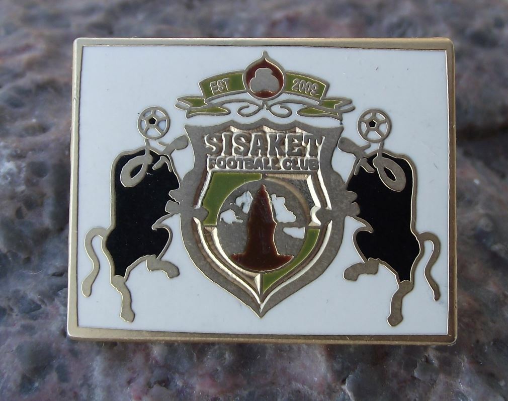 Rare Sisaket F C Football Club Thailand Thai Soccer Tie Pin Badge - Badgecrazy