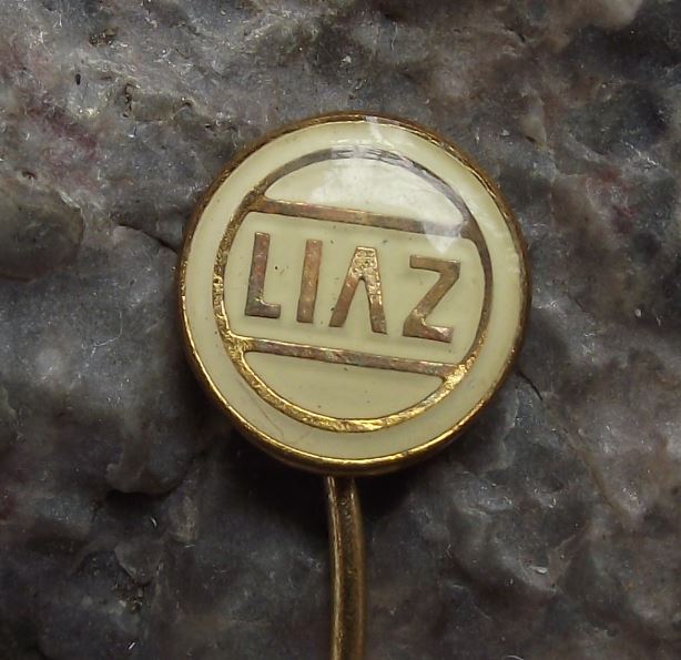 LIAZ Czechoslovak Truck & Bus Manufacturuer Advertising Company Logo Pin Badge - Badgecrazy