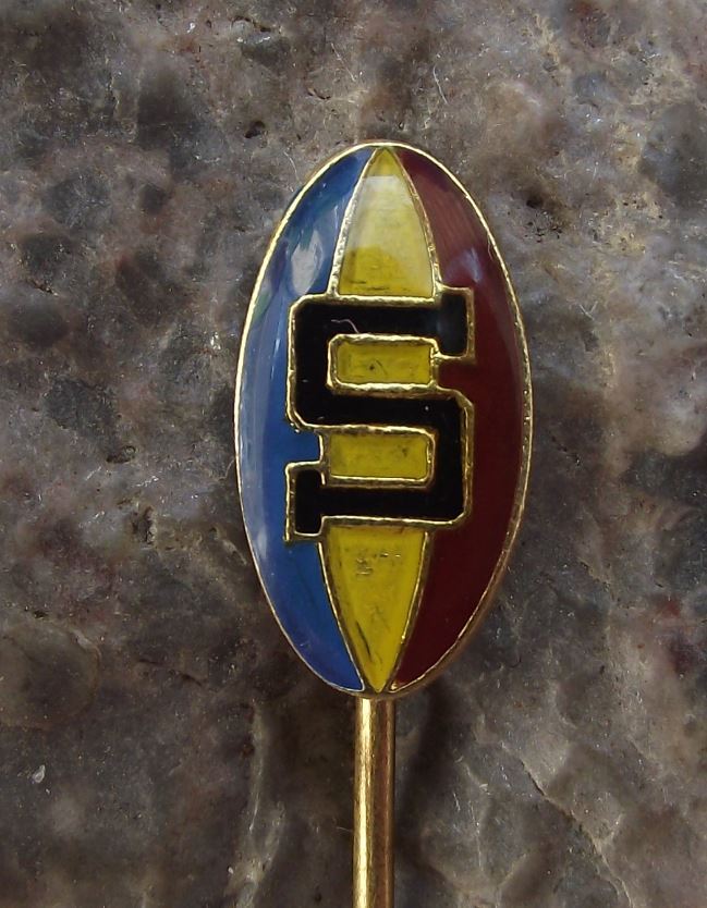 Vintage Sparta Prague Praha Czech Rugby Football Union League Ball Pin Badge - Badgecrazy