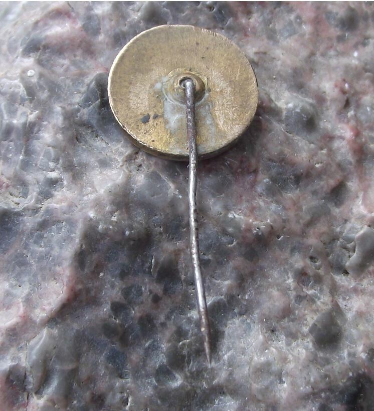 Antique PTTK Polish Poland Tourist & Sightseeing Society Compass Logo Pin Badge - Badgecrazy