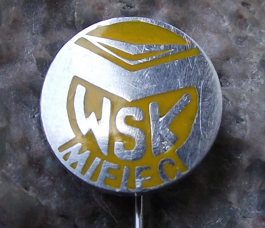 Vintage PZL WSK Mielec Poland Polish State Aircraft Factory Aviation Pin Badge - Badgecrazy