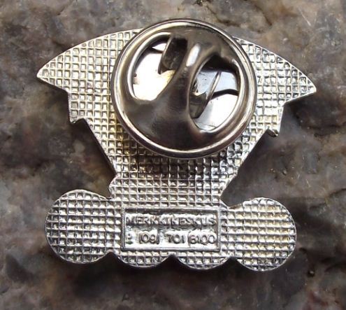 Finland Finnish Inline Roller Hockey Association Silver Metal Tie Pin - Badgecrazy