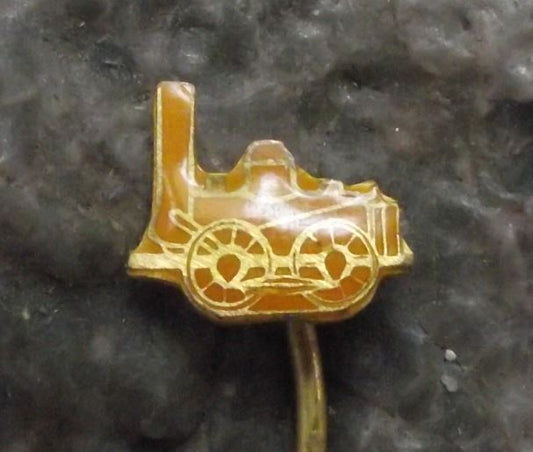 Czechoslovakia Railway CSD Train 0-4-0 Steam Engine Rail Souvenier Pin Badge - Badgecrazy