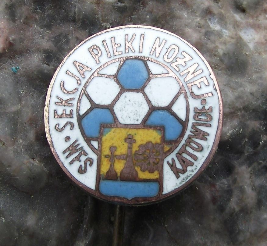 Antique Sekcja Pilki Noznej GKS Katowice Poland Football Club Pin Badge - Badgecrazy