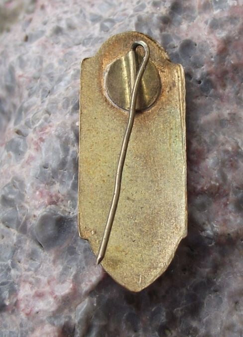 1956 Flag of the Russian SFSR Youth Festival Spartakiad Peoples Games Pin Badge - Badgecrazy