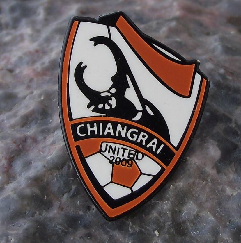 Rare Chiangrai United F.C. Football Club Thailand Thai Soccer Tie Pin Badge - Badgecrazy