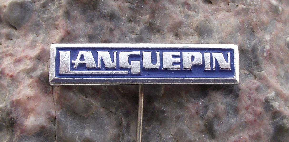 Languepin France Resistance Metal Welding Machines Engineering Company Pin Badge - Badgecrazy