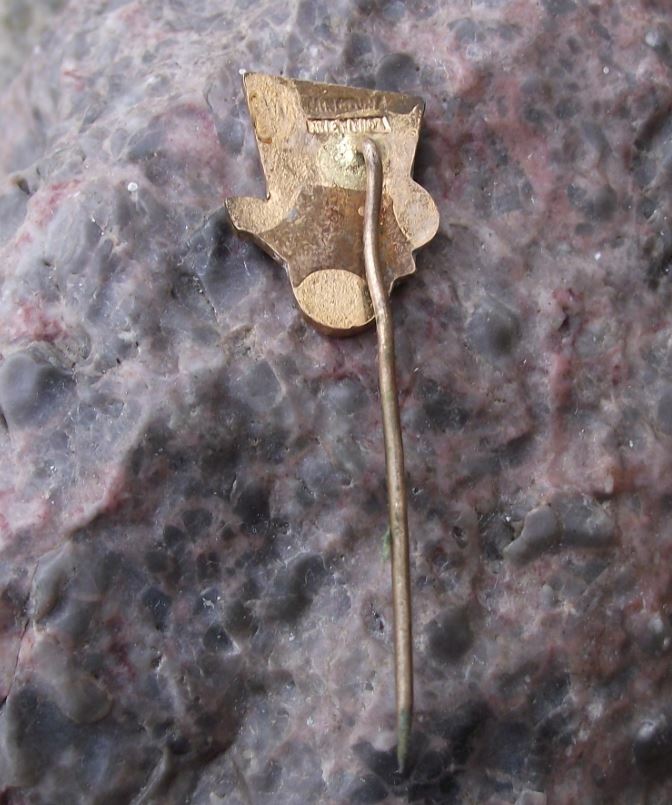 1960 Klatovy Czechoslovakia 700th Anniversary Tourist Souvenier Pin Badge - Badgecrazy