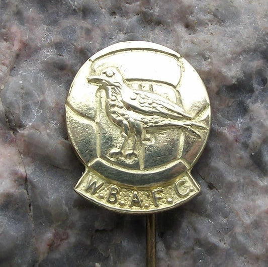Vintage West Bromwich Albion WBAFC Football Club Soccer Ball Pin Badge - Badgecrazy