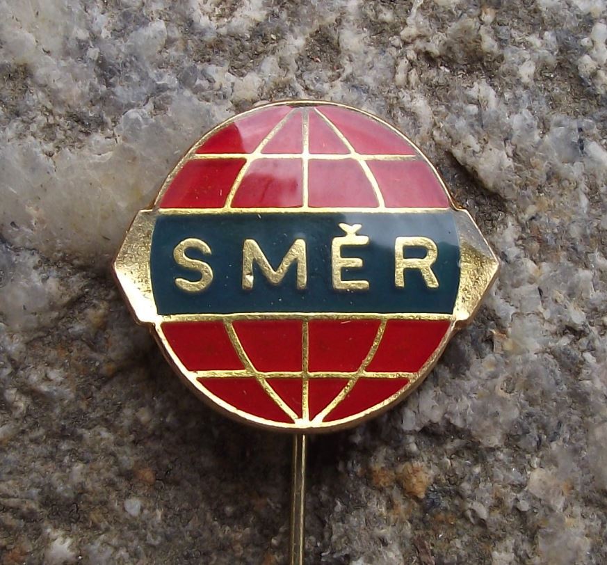 Smer Plastic Military Scale Models & Toy Maker Globe Logo Advertising Pin Badge - Badgecrazy