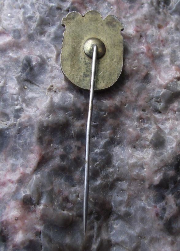 Antique Czechoslovakia Steel Worker Brigadnik Student Seasonal Worker Pin Badge - Badgecrazy