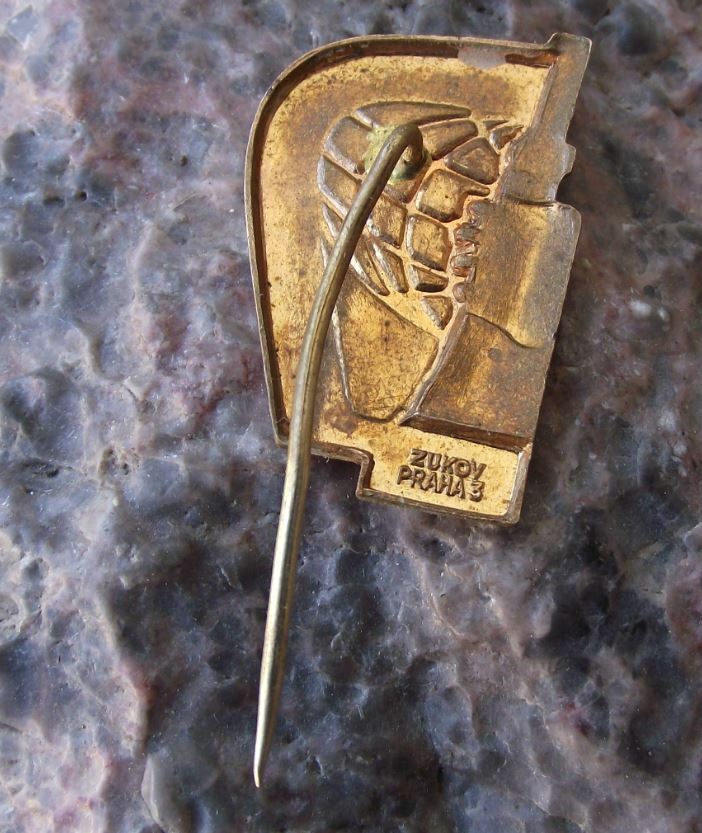 1962 2nd Army Spartakiad Czechoslovakia Communist Military Exercise Pin Badge - Badgecrazy