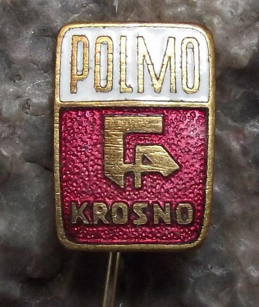 Polmo Krosno Motorbikes Motorcycles & Cars Engine Parts Factory Poland Pin Badge - Badgecrazy