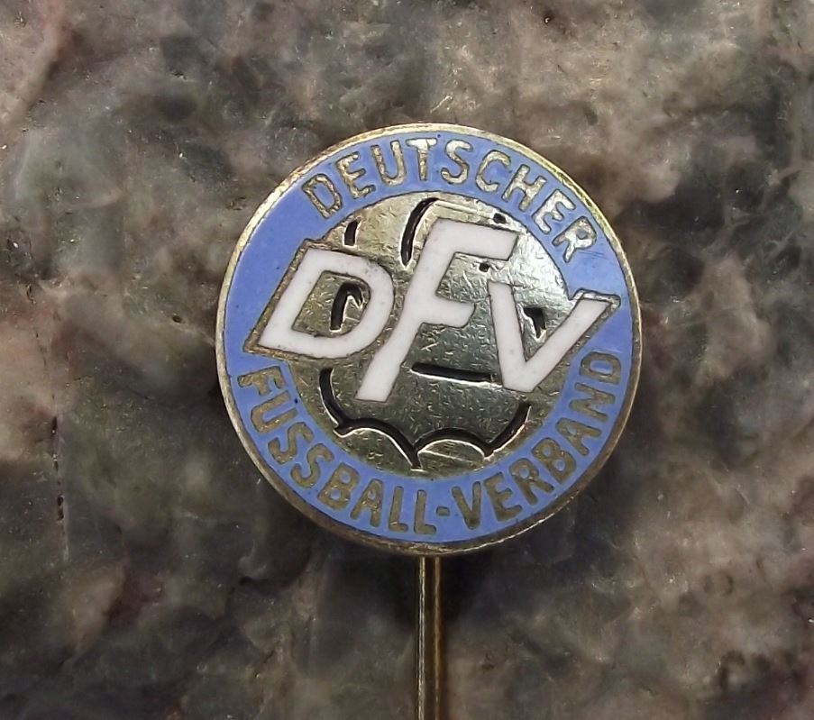 DFV Deutscher Fussball Verband East German Football Association Soccer Pin Badge - Badgecrazy