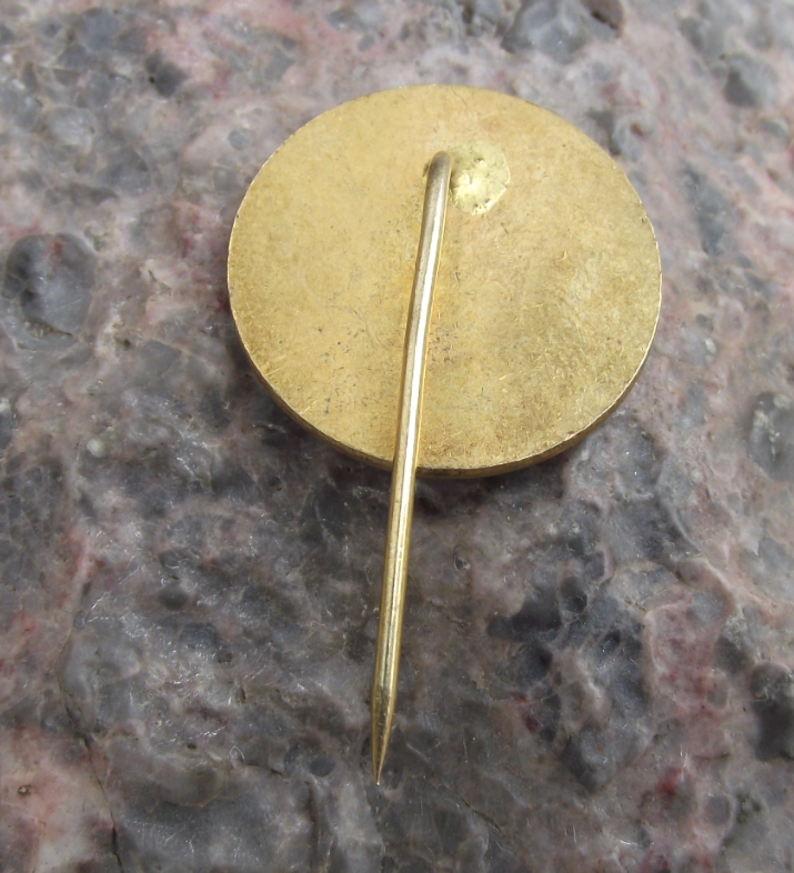1971 Czechoslovakia Poland Junior Tournament Football Soccer Tie Pin Badge - Badgecrazy